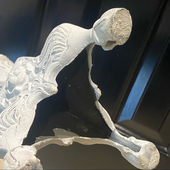 Iron with Hanging Crystals Candleholder - Picture 5 of 5